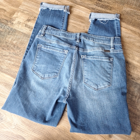 KanCan Raw Hem Distressed Jeans Size 30 - Picture 11 of 11